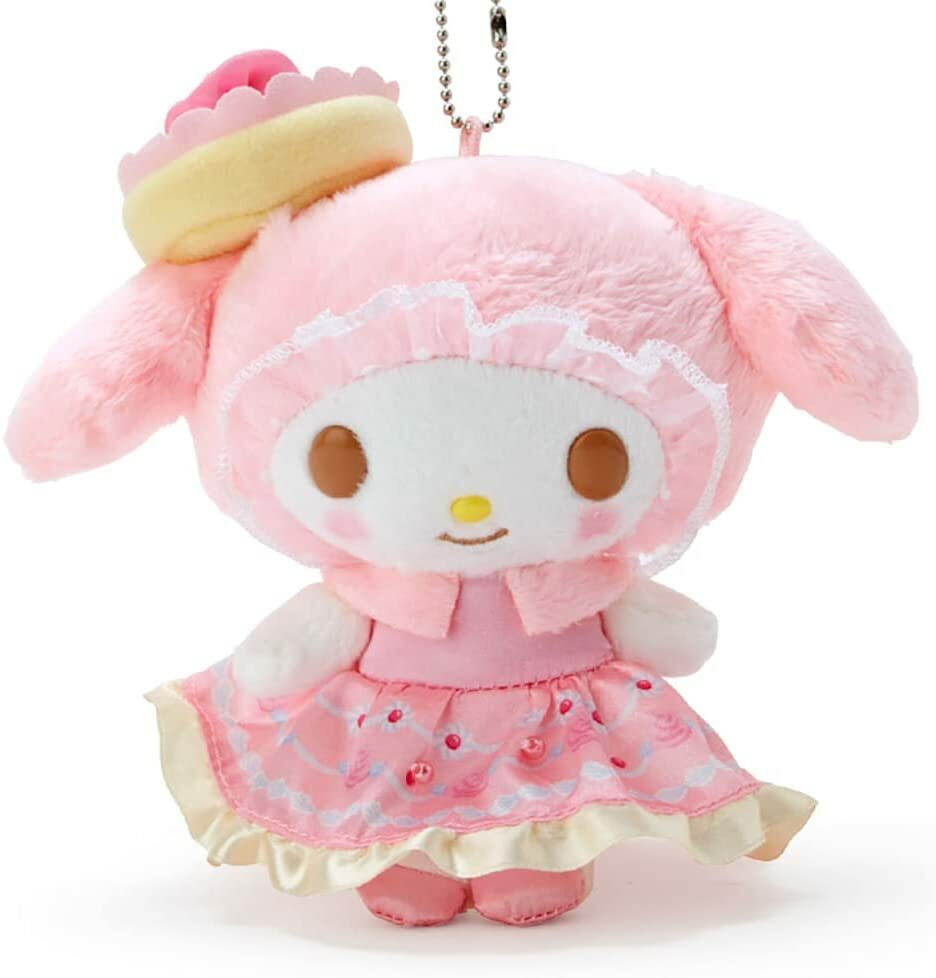 Sanrio My Melody Mascot Holder Rose Cake Dress ( SWEET LOOKBOOK