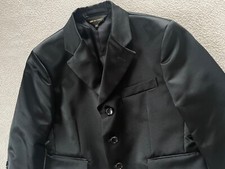 COMME des GAR ONS AD2019 Designer masculine Black Stiff Jacket Made in Japan