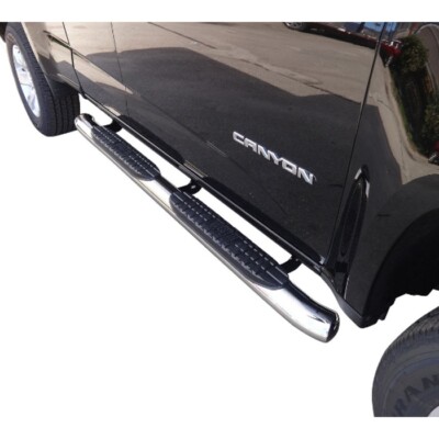 WESTIN 21-23550 PRO TRAXX 4'' OVAL NERF STEP BARS - POLISHED STAINLESS STEEL