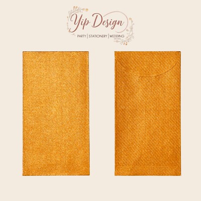 Pack of 10 High-end Nylon Pattern Gold Paper New Year Lucky Money Gift Packet