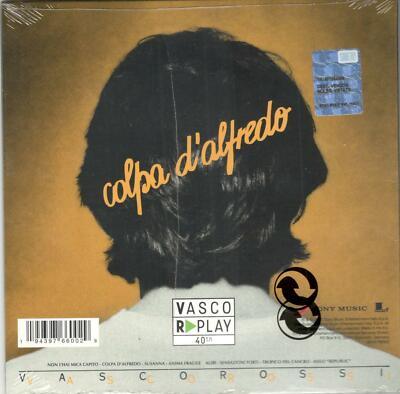 VASCO ROSSI - COLPA D'ALFREDO 40 RPLAY - CD NUOVO SIGILLATO 2020