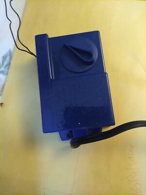 Hobby Model Train Power Pack Transformer Controller Blue AC Single W Cord & Wire