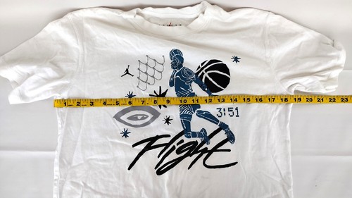 Nike Tees (2) Youth Large Adult XS We Transcend Jordan Flight White Red Graphic - Picture 4 of 13
