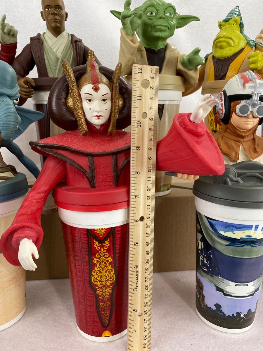 1999 Star Wars Episode I Drink Cups Topper Pizza Hut Taco