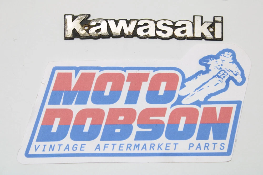 Insignia Emblema Cubierta Lateral De Metal Individual, Kawasaki KZ900