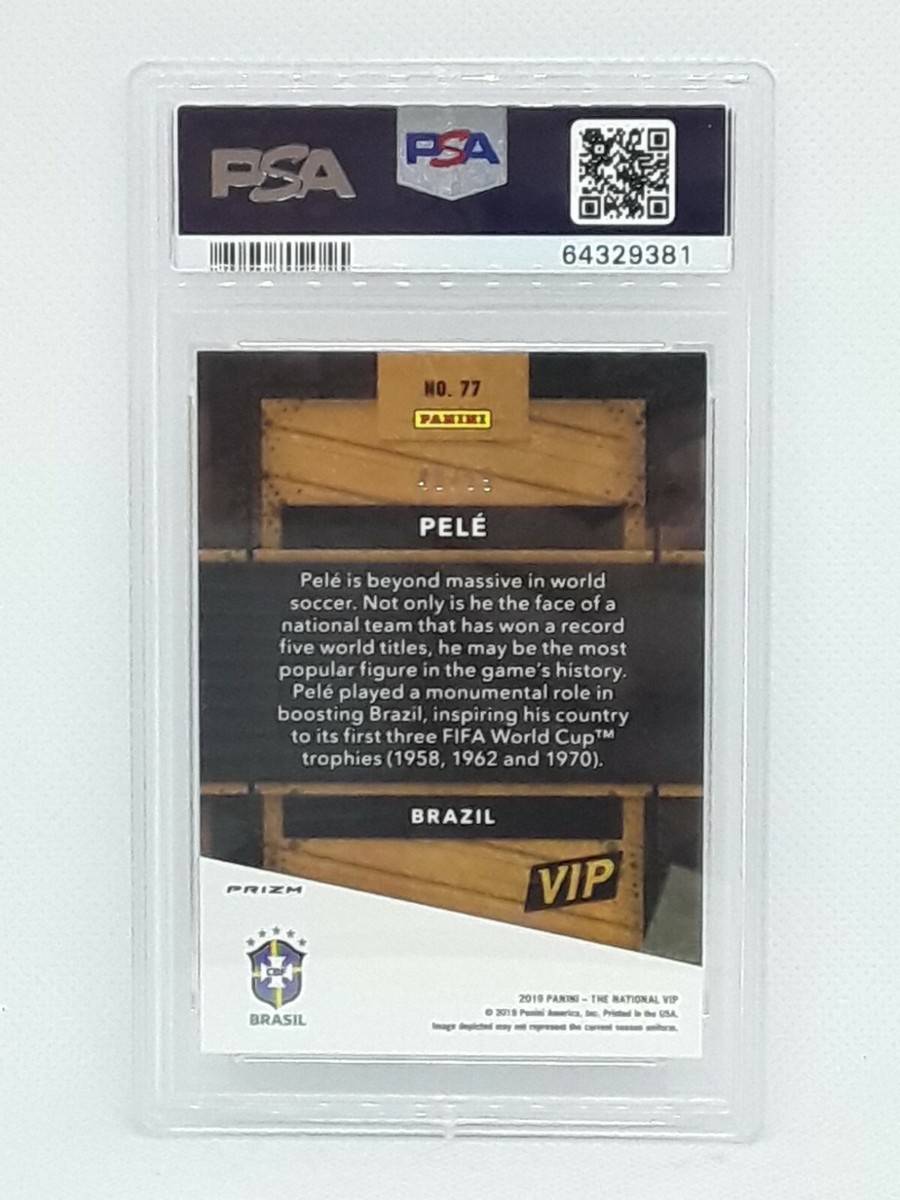 Carte à Collectionner Pelé 1977 PSA 4 VG-EX #188 Glorias E Trofeus - Rare, Gradée
