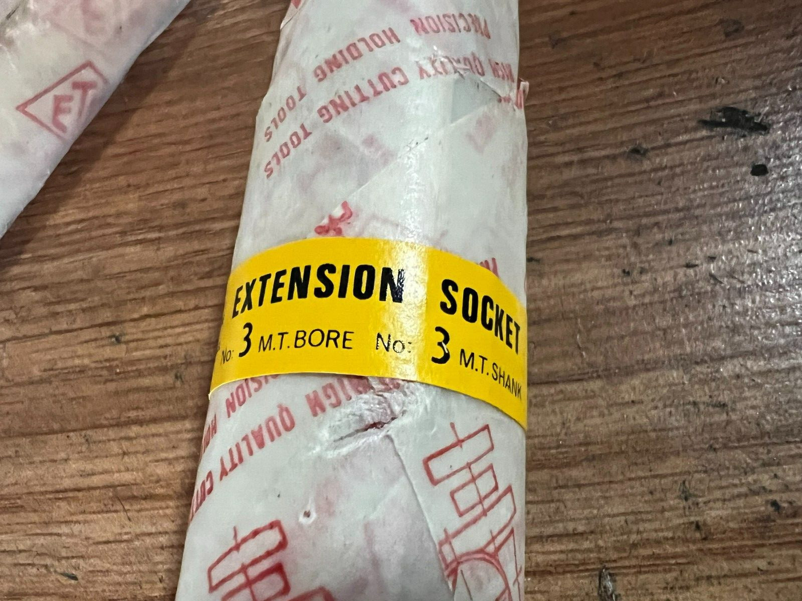 ETM MT3 Inside Morse Taper, MT3 Outside Morse Taper, Extension (2) PCS.