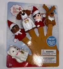 The Elf on the Shelf Elf Pets Christmas Finger Puppets Set NEW Holiday Toy kid