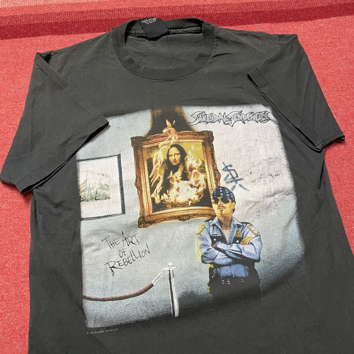 Vintage 90s 1993 Suicidal Tendencies North America Tour Band Shirt Mens Sz Large