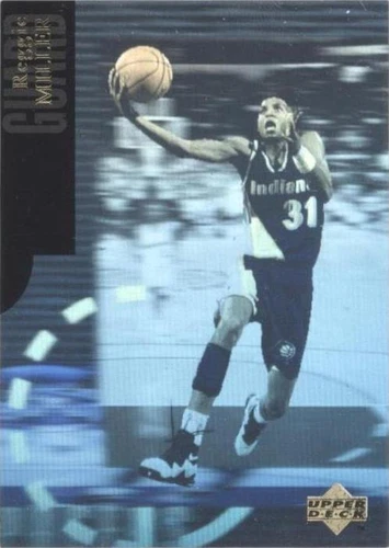 1995-96 Upper Deck Collector's Choice International - Reggie Miller #H4
