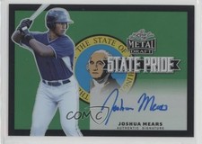 2019 Leaf Metal Draft State Pride Black 7/15 Joshua Mears #SP-JM1 Auto fm0
