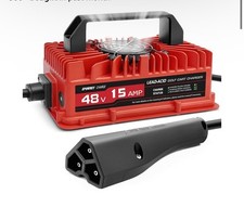 15 AMP 48 Volt Golf Cart Battery Charger for EZGO