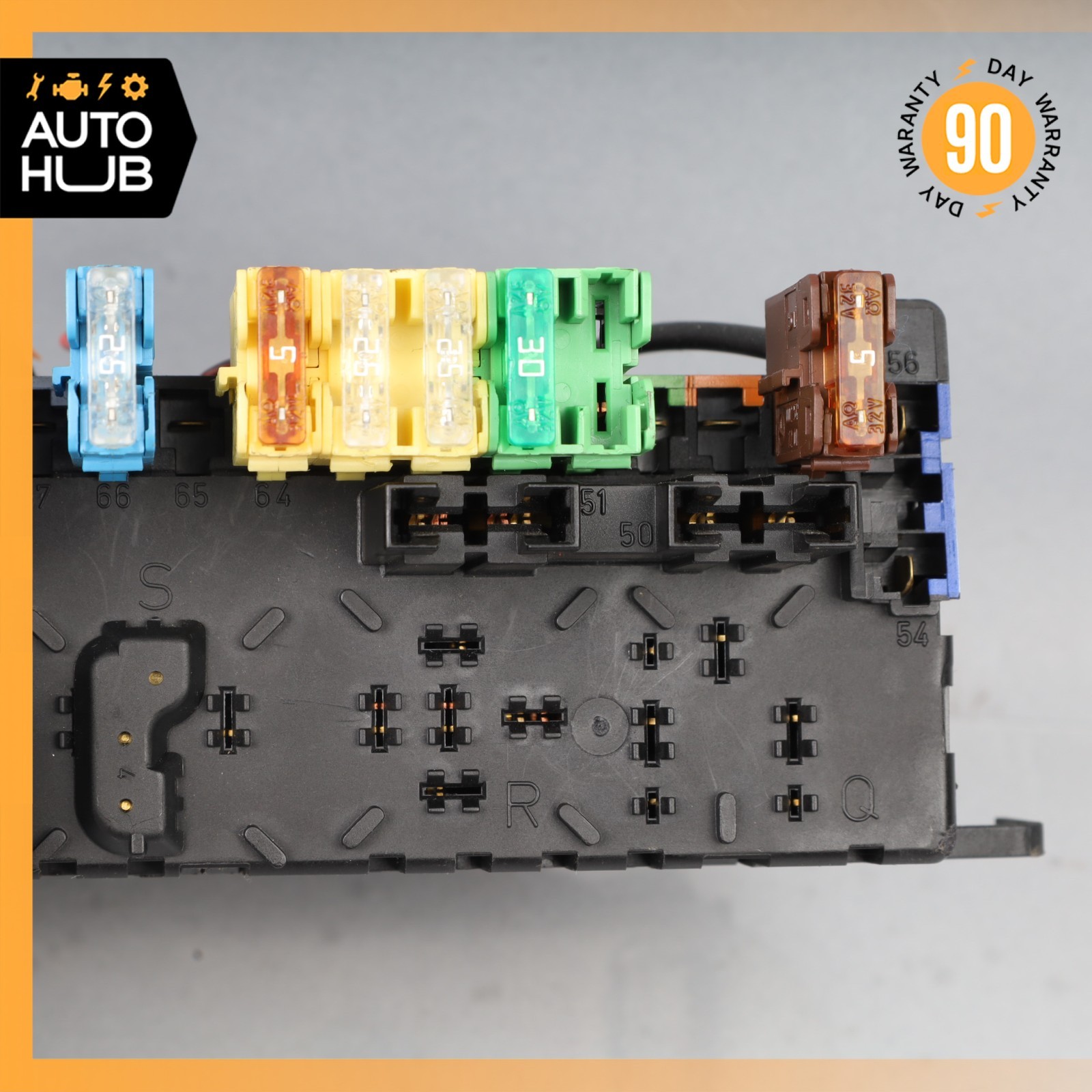 03-12 Mercedes R230 SL500 SL55 AMG SL550 Rear SAM Fuse Box Relay Module OEM
