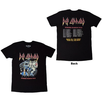 DEF LEPPARD -  Summer Stadium Tour T-Shirt OFFICIAL MERCHANDISE