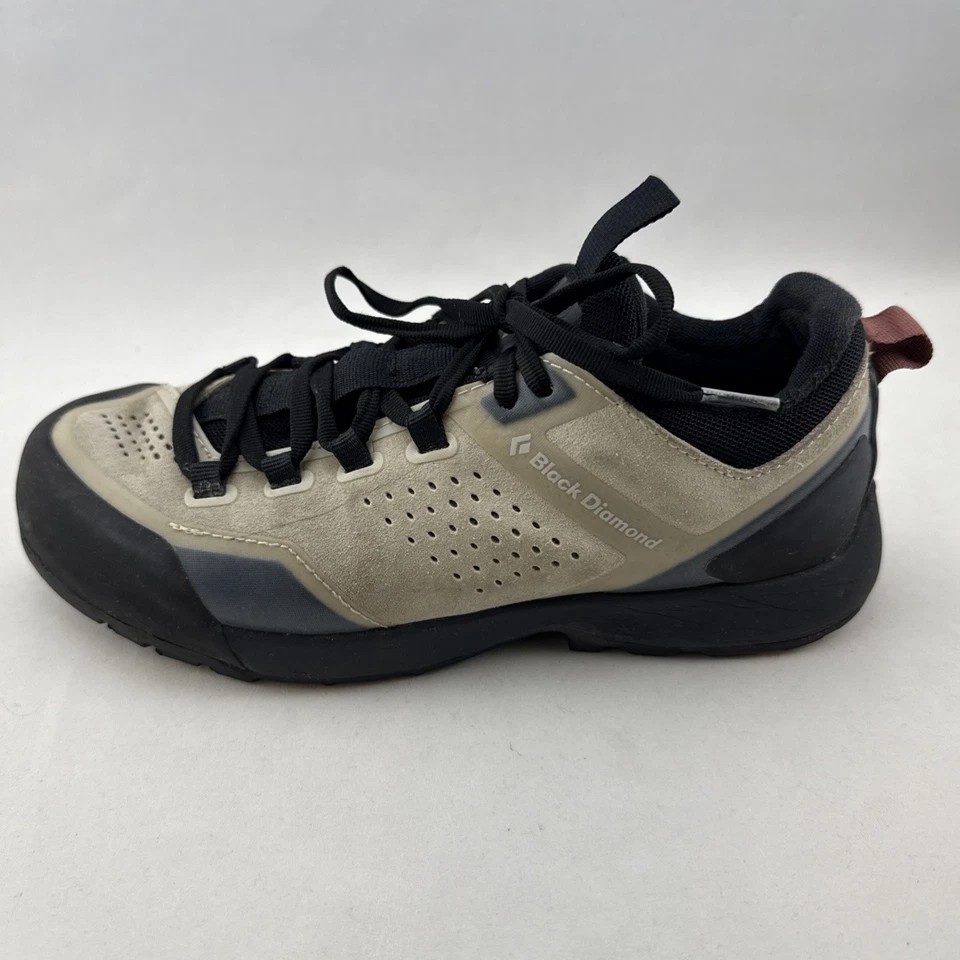 Zapato de aproximación técnico Black Diamond para mujer talla 6 gris/verde azulado escalada senderismo Foto 2 de 4