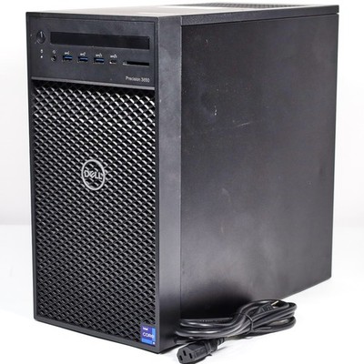 Dell Precision 3650 Tower Core i9-11900K CPU 32GB RAM 1TB SSD RTX 3060 Win11 Pro