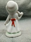 Vintage Porcelain Figurine Girl With Bird On Shoulder — photo 4