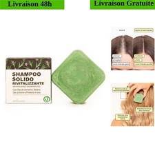 Enooso Shampoing Solide Bio Antichute Huile de Romarin 65g