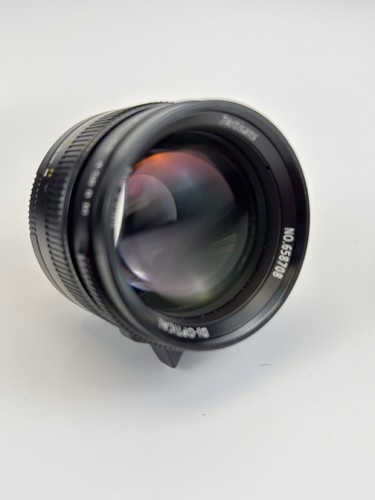 7Artisans 50mm F/1.1 Manual Lens M Mount For Leica 55mm Filter - Mint
