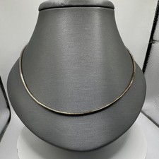 925 Sterling Silver Classic Snake Chain Necklace 19.5 In.