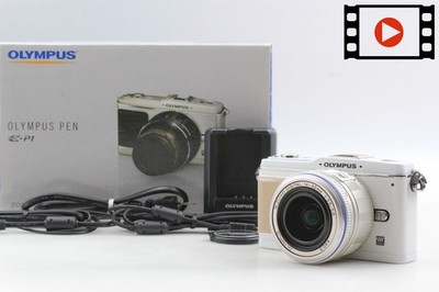 Read![N MINT] 2K Shoots Olympus Pen E-P1 12.3MP Mirrorless 14-42mm F3.5-5.6 Lens