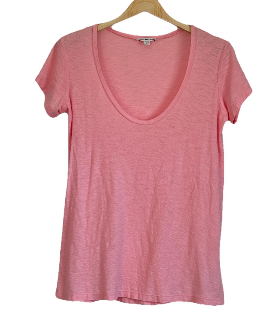 Standard JAMES PERSE Woman V Neck Top Size: 2