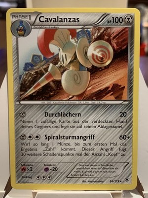 Pokémon TCG Cavalanzas Phantomkräfte 64/119 Rare Deutsch NM