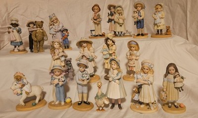 Jan Hagara Figurine LOT of 17   Signed + Limited Editions   Vintage EC