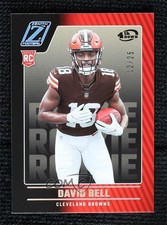 2022 Panini Zenith Rookies 4th Down 12/25 David Bell #132 0d44