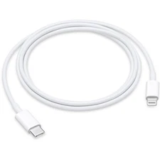 Genuine Apple MUQ93AM/A USB-C to Lightning 1m/3ft Charging Cable - White