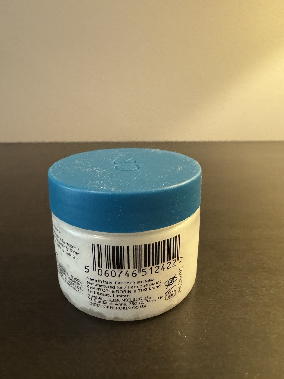 Christophe Robin Cleansing Purifying Scrub 40 ml 1.3 fl oz Travel Size NEW