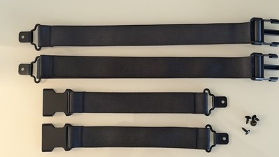 Away Checked Luggage Replacement Inside Compression Pad Straps Set + screws