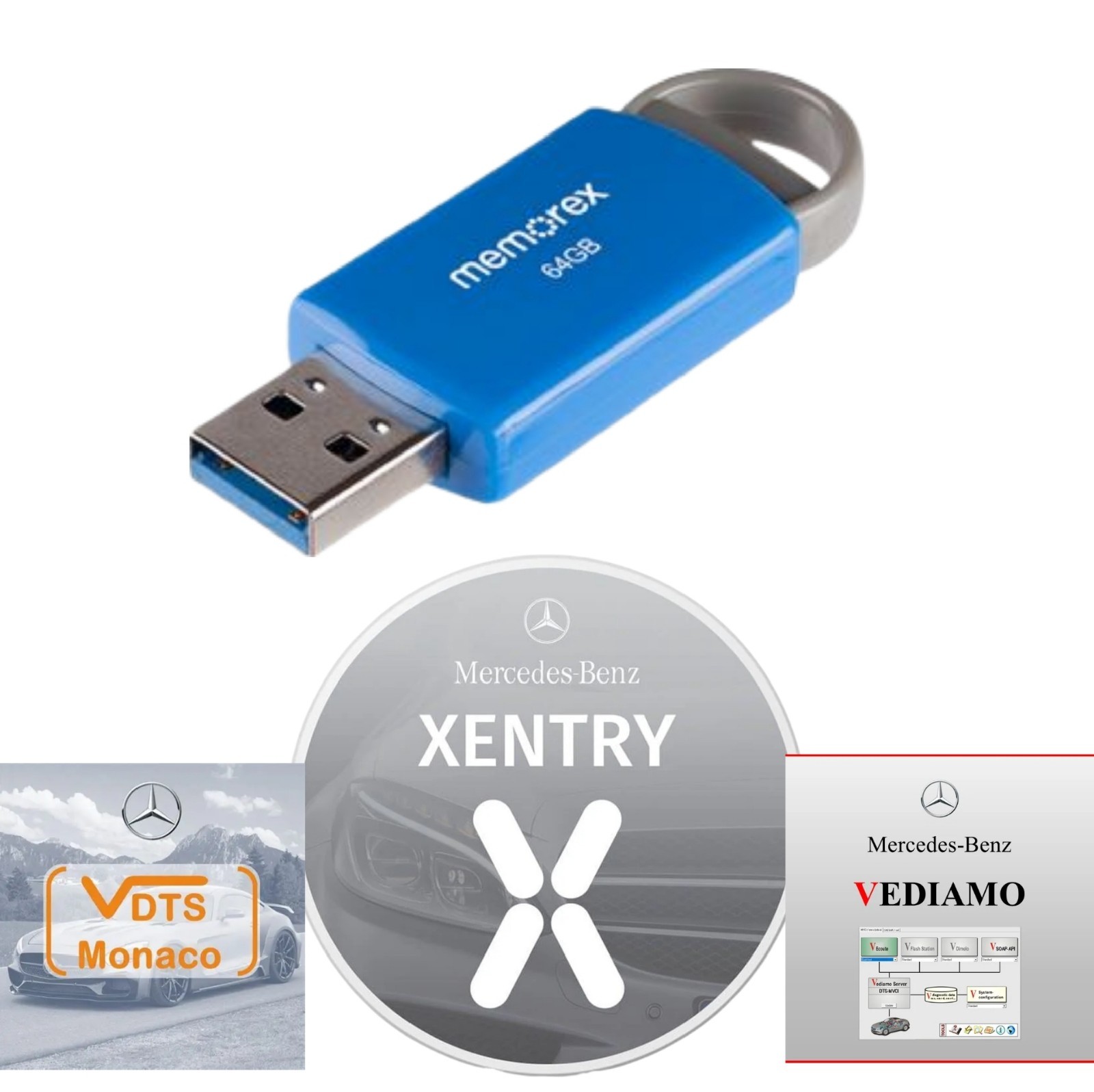 Mercedes-Benz Xentry Diagnostic And Programming Software Tool Kit