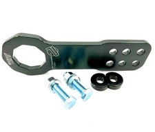 Password Jdm Universal Front Rear Tow Hooks - Color Black Front Tow Hook