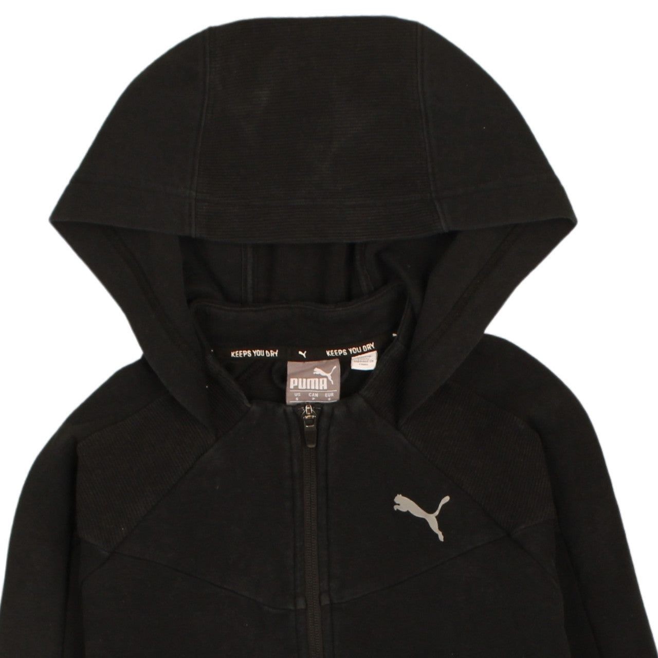 Puma Black Hoodie Mens S image 3