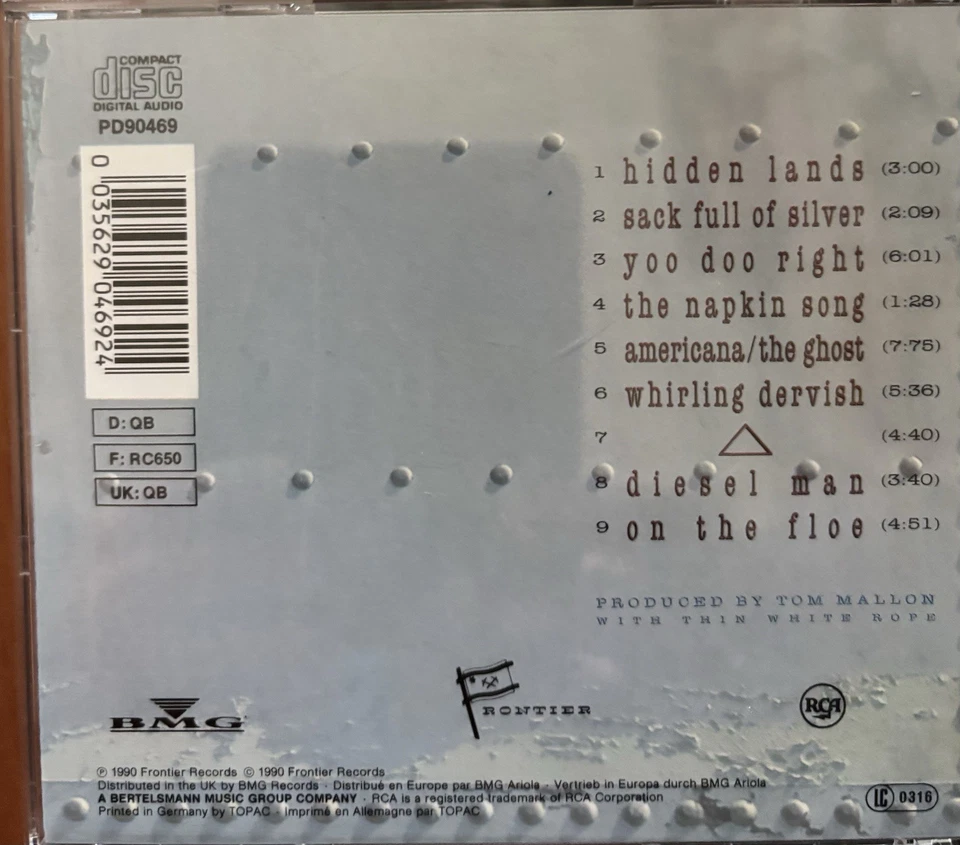 Thin White Rope - Sack Full of Silver CD (1990)  Frontier Records - Bild 2 von 4