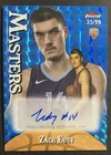 2024-25 Topps Finest - Masters Autographs Zach Edey Blue /99 Rookie RC