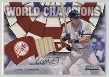 2002 Topps Stadium Club World Champions Relics Jose Canseco #WC-JC1 s5j