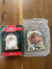 1992 HALLMARK Keepsake Ornament  SPECIAL CAT Photo Holder  VINTAGE