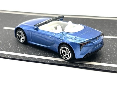 LOOSE Matchbox 2021 Lexus LC 500 (blue) #25/125 SUPER CUSTOM WHEEL