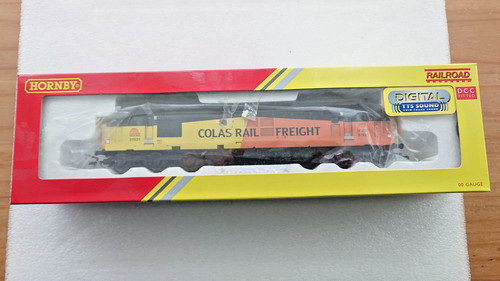 Hornby R30041TTS Colas Clase 37 Co-Co No.37421 Repuestos o Reparación USADO | Condition: Used