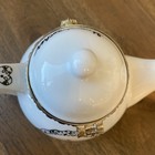 Marci Baum Bros White Teapot Hinged "A Grandmother's Love is a Treasured Gift" — photo 6