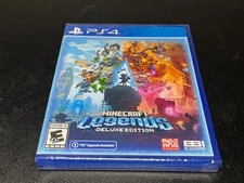 Minecraft Legends Deluxe Edition Playstation 4 PS4🔥Fast Shipping🔥New Sealed