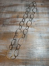 SILPADA N2148 Sterling Silver Long Hammered Links Bubble Up Necklace .925 Boho