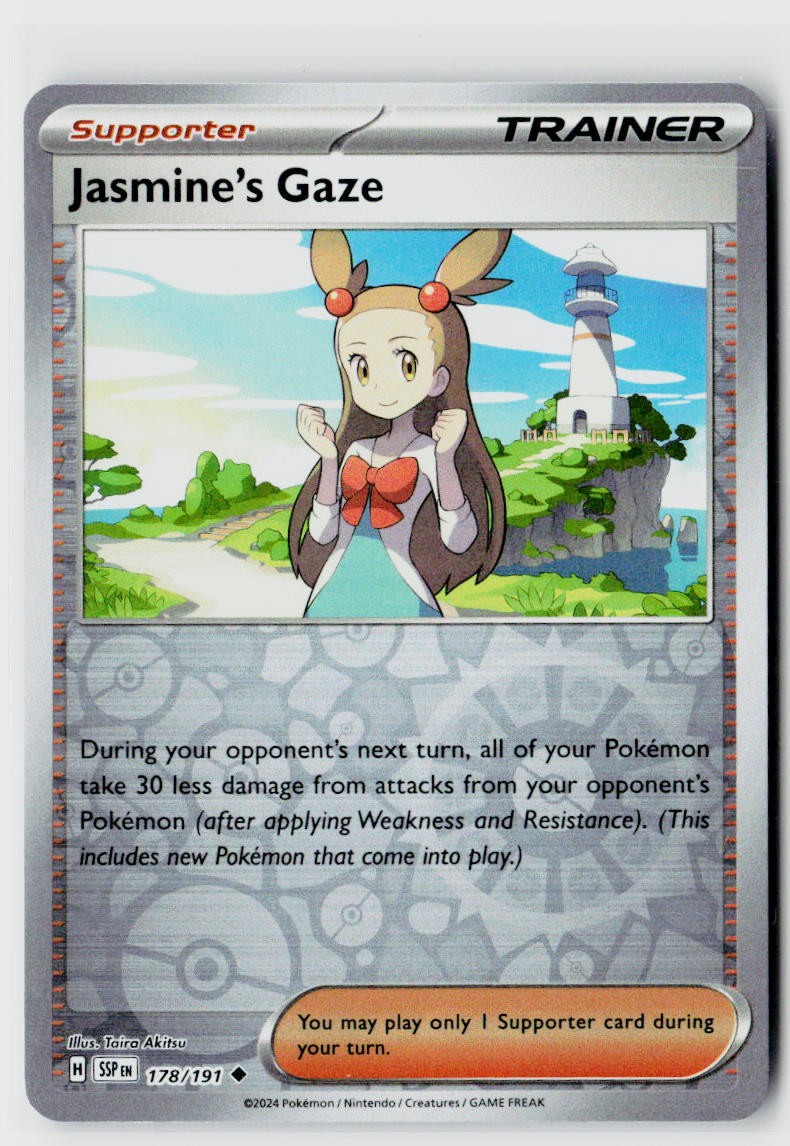 SV08: Surging Sparks #178/191 Jasmine's Gaze - 178/191 Reverse Holo