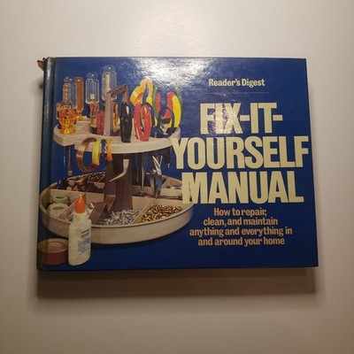 Fix It Yourself Manual HC Editors Readers Digest Home Maintenance Clean Repair