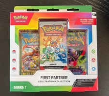 Pokémon TCG First Partner Illustration Collection Series 1 New Sealed In Hand!