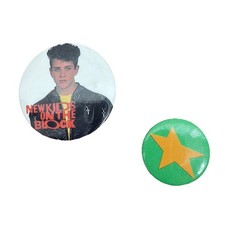 Joey McIntyre NKOTB 1&rdquo; Pin Button New Kids On The Block 90s Pinback Flair