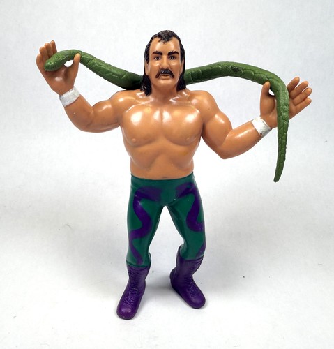 Jake The Snake Roberts Vintage WWF LJN Wrestling S...