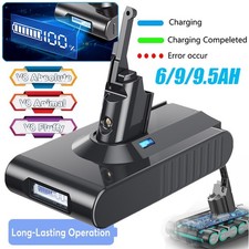 21.6V 9500mAh V8 Li-ion Battery For Dyson V8 Absolute Animal SV10 Vacuum/Filters